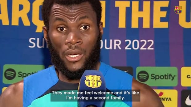 Kessie: 'Barça is a team made to win'